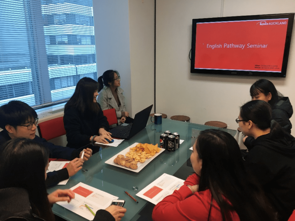 English pathway programme&nbsp;seminar