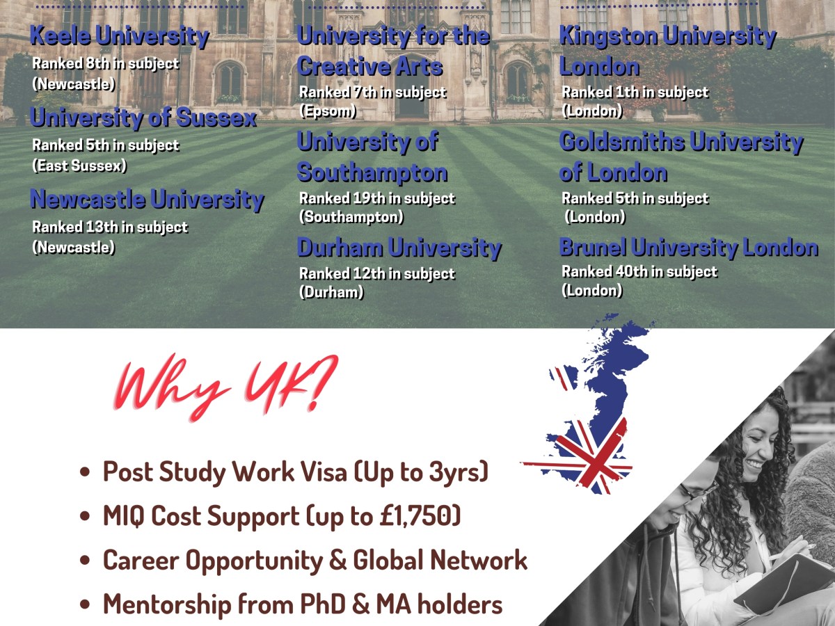 Study in UK